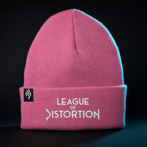 League Of Distortion Beanie - Pink
